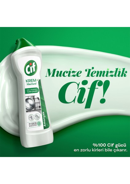 Krem Yüzey Temizleyici Amonyaklı Yağ ve Kireç Sökücü Leke Çıkarıcı 750 ML modelleri