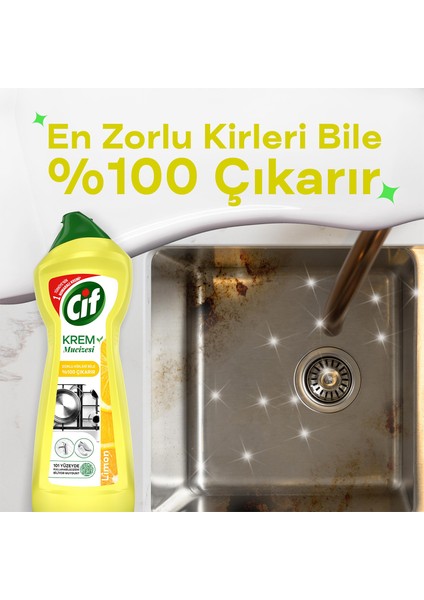 Krem Temizleyici 750 ml Limon fırsatları