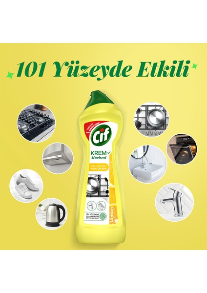 Krem Temizleyici 750 ml Limon indirimleri