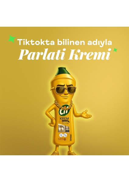 Krem Yüzey Temizleyici Altın Işıltısı Amber Kokulu 750 ml