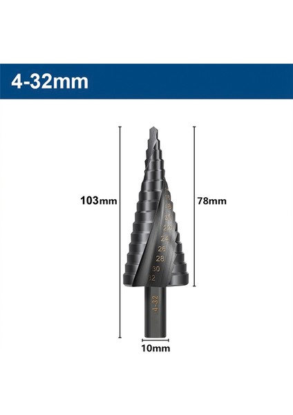Auger Bitli 3 Adet Metal Delik Delme Aleti (4-12/20/32MM) (Yurt Dışından) fırsatları