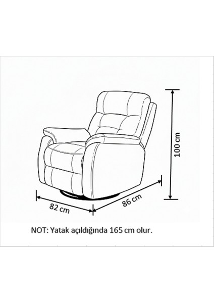 Bugatti Tv / Baba Koltuğu - Sallanır,Döner,Elektrikli Mekanizmalı indirimleri