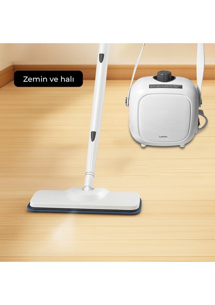 NV281A Çok Fonksiyonlu 34 Adet Başlık Hediyeli Buharlı Temizleyici- Buharlı Temizlik Makinesi modelleri