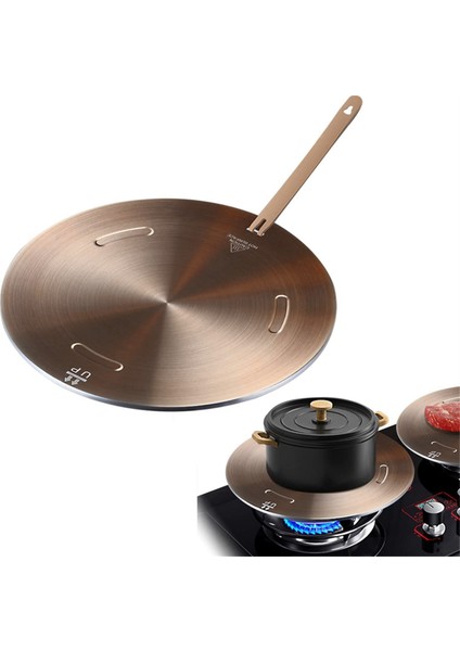Difüzör Isı Iletken Plaka, Kalınlaştırılmış Kaymaz Mutfak Ocak Gazlı Isı Iletken Plaka 160X3,4 mm (Yurt Dışından) modelleri