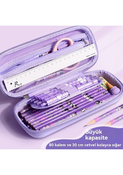 Yeni Çocuk Ilkokul Öğrencisi Karikatür Sevimli Kulomi Kalem Çantası Kırtasiye Çantası Sanrio Melody Büyük Kapasiteli Kalem Çantası (Yurt Dışından) fiyatları