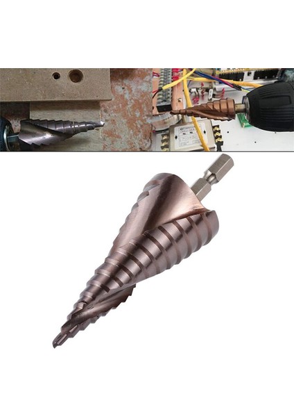 5x M35 Hss Co Co Adım Matkap Bit Kobalt Koni Matkap Bitleri 4-32MM Ahşap Paslanmaz Çelik Metal Delik Testere Alet Seti Hex (Yurt Dışından) fiyatları