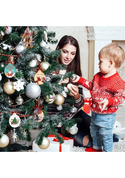 12 Adet Süblimasyon Boşlukları Süsler Çift Taraflı Mdf Noel Günü ve Cadılar Bayramı Günü Dekor Için Kişiselleştirilmiş Boşluklar (Yurt Dışından) modelleri