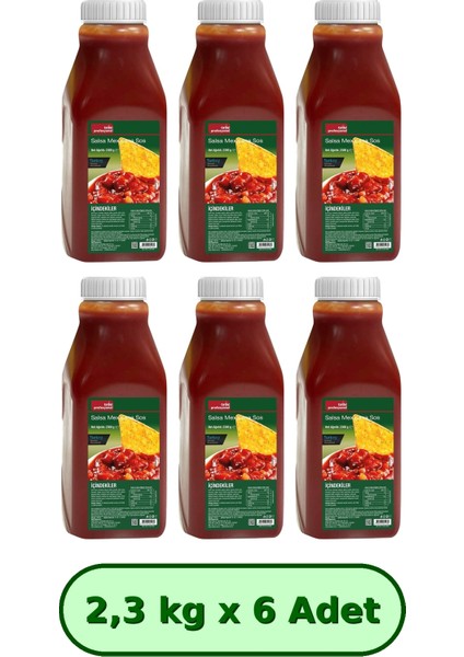 Profesyonel Salsa & Mexicano Sos 2,1 Lt x 6 Adet