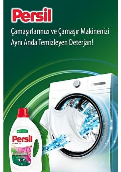 Sıvı Çamaşır Deterjanı Gülün Büyüsü 2 x 1690 ml Derin Temizleme ve Hijyen fırsatları