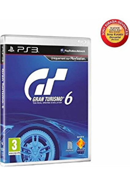Gran Turismo 6 Türkçe 3D Yarış Oyunu Playstation 3 Çoklu Oyuncu Desteği