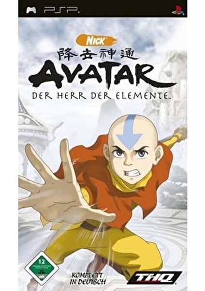 Avatar Legend Of Aang Aksiyon Oyun PSP Gençler İçin Eğlenceli Dövüş Macerası fiyatları
