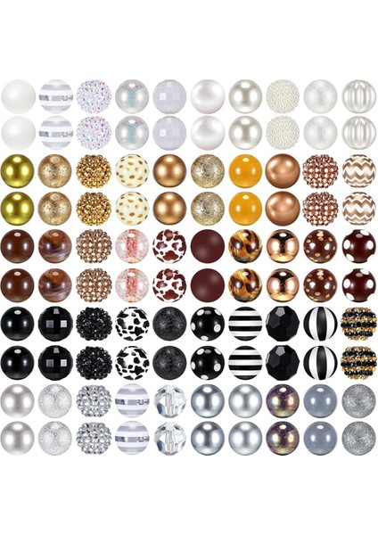 100 adet kalem için 20mm boncuklar kalemler için rhinestone boncukları boncuklu anahtar zincirleri diy zanaat kalem mücevher yapım malzemeleri (Yurt Dışından)