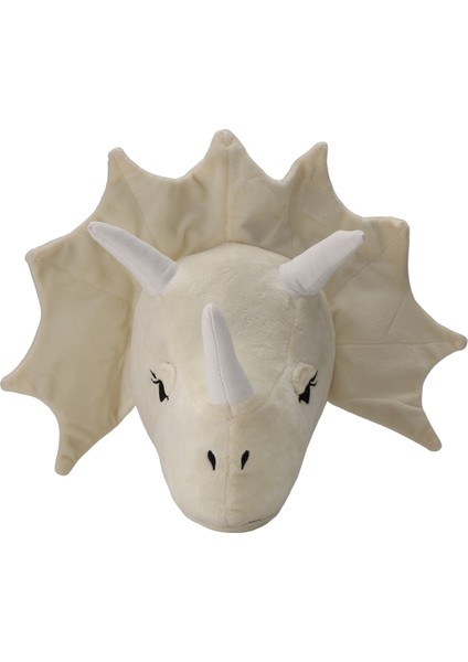 2 Adet Dinozor Kafa Duvar Süsleri 3D Sevimli Kreş Odası Oturma Odası Bebek (Yurt Dışından) fiyatları