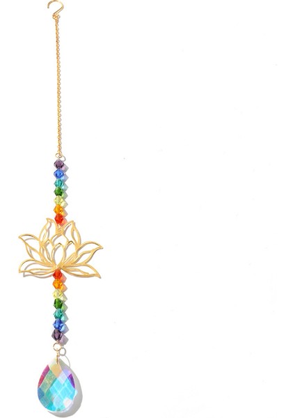 1pc Yapay Kristal Suncatcher Cazibesi El Yapımı Uygulanabilir Ev Rüzgar Kolye Açık Bahçe B (Yurt Dışından) indirimleri