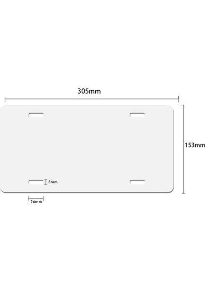 14 Paket Süblimasyon Plakası Boşlukları, Kalınlık 0.65MM Metal Otomotiv Süblimasyon Plakaları Etiketi (Yurt Dışından) modelleri