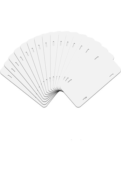 14 Paket Süblimasyon Plakası Boşlukları, Kalınlık 0.65MM Metal Otomotiv Süblimasyon Plakaları Etiketi (Yurt Dışından) indirimleri