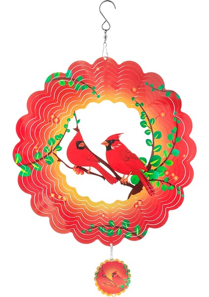 Linnet Rüzgar Spinner Metal 3D Dönen Windchimes Lüks Sanat Bahçesi Döküm Dış Mekan Dekorasyonu (Yurt Dışından) fiyatları