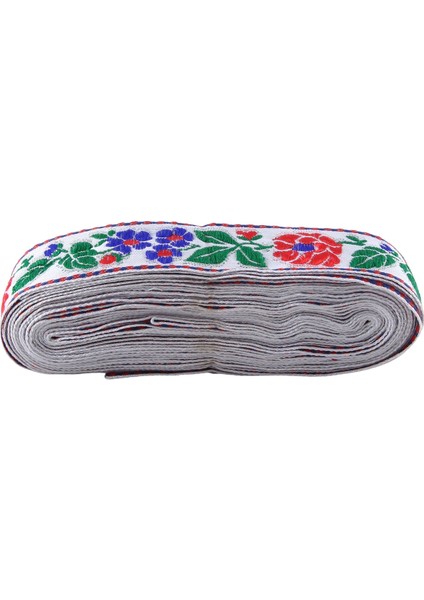 Çiçek Jakard Şerit Döşeme, Dikiş Dokuma Jakar Şerit Vintage Işlemeli Dantel Şerit Kumaş Dekor Döşeme Stili A (Yurt Dışından) fiyatları