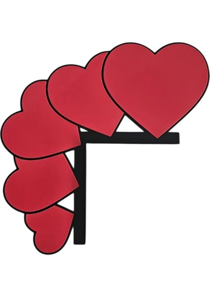 Yeni Valentine&#39;s Love Ahşap Kapı Çerçevesi Köşe Köşe Dekorasyonu Ana Sayfa Partys Scene Oturma Odası Düzeni (Yurt Dışından) indirimleri