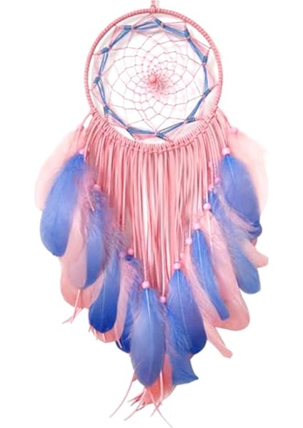 Dream Catcher El Yapımı Geleneksel Renkli Tüy Rüya Kağıdı, Decor-B Için Ev Duvar Dekorasyon Zanaat Süsü Asılı (Yurt Dışından)
