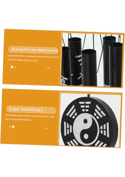 Ekstra Küçük Bagua Rüzgar Zil Kolyesi Çin Feng Shui Süsü Hatıra Rüzgar Zil Şanslı Rüzgar Chime Kolye (Yurt Dışından) fırsatları