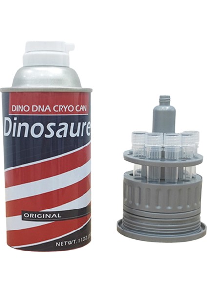 Yeni Barbasol Dennis Nedry Jurassic Park Film Dinozor Dna Tüp Kavanoz Tenekesi Dekorasyon Prop Masaüstü Süslem B (Yurt Dışından)