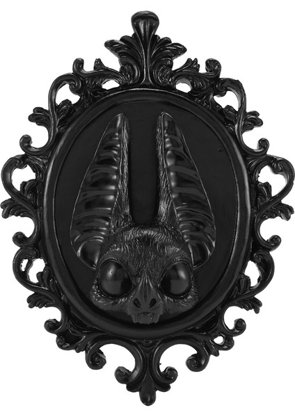 Cadılar Bayramı Gotik Tarzı Dekoratif Yarasa Kolye Barok Tarz Kolye Süslemeleri Ev Dekoru B (Yurt Dışından)