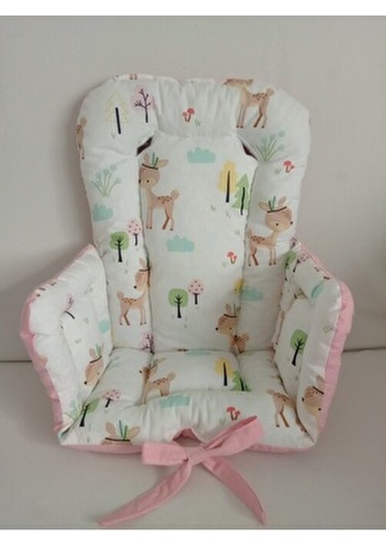 Mama Sandalyesi Minderi Kemer Geçme Yerleriyle Ergonomik Tasarım 0-3 Yaş modelleri