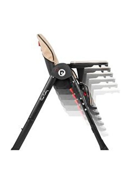 Foody Mama Sandalyesi Kahverengi 0-3 Yaş İçin Portatif