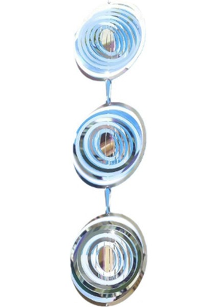 Dışarı Için Kuş Caydırıcıları, Yansıtıcı 3D Paslanmaz Çelik Rüzgar Spinners, Veranda, Bahçeleriniz Için (Yurt Dışından)