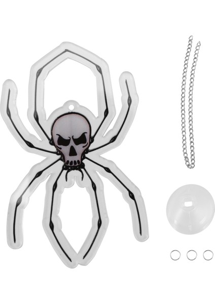 Cadılar Bayramı Spooky Suncatcher Pencere Panelleri Için Güneş Yakalayıcı, Benzersiz Ürkütücü Cadılar Bayramı Süs Süsleri Ev C ​​için (Yurt Dışından)