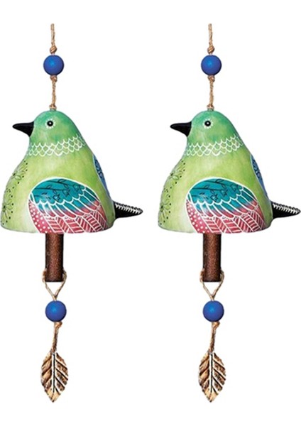 Kuş Şarkısı Bell, Kuş Şarkısı Bell Rüzgar Zil, Kuş Şarkısı Bell Bahçesi Dekorasyonu, Asma Rüzgar Çamırı, Rüzgar Çamırı Yeşil (Yurt Dışından)