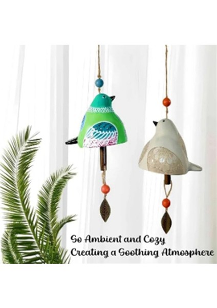 Kuş Şarkısı Bell, Kuş Şarkısı Bell Rüzgar Zil, Kuş Şarkısı Bell Bahçesi Dekorasyonu, Asma Rüzgar Çamırı, Rüzgar Çamırı Yeşil (Yurt Dışından) fırsatları