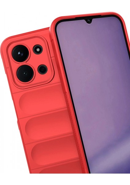 Xiaomi Redmi 15C 4g Optimum Silikon - Kırmızı modelleri