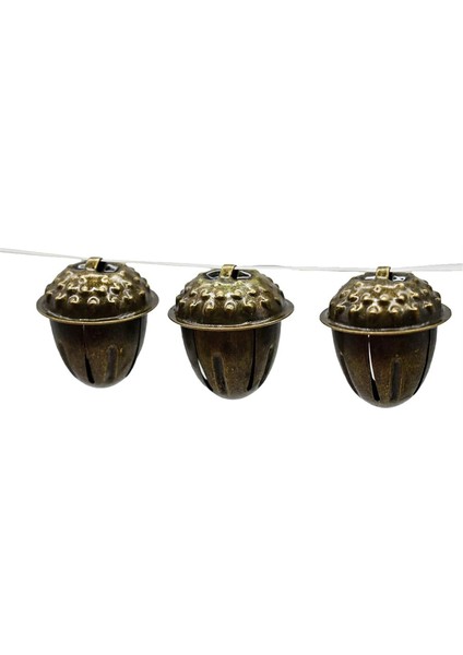 50pcs Christmas Palamut-Jingle Bells Vintage Bronz Bells 1.2 inç Metal zanaat çanı Xmas Ev Süsleme (Yurt Dışından) indirimleri