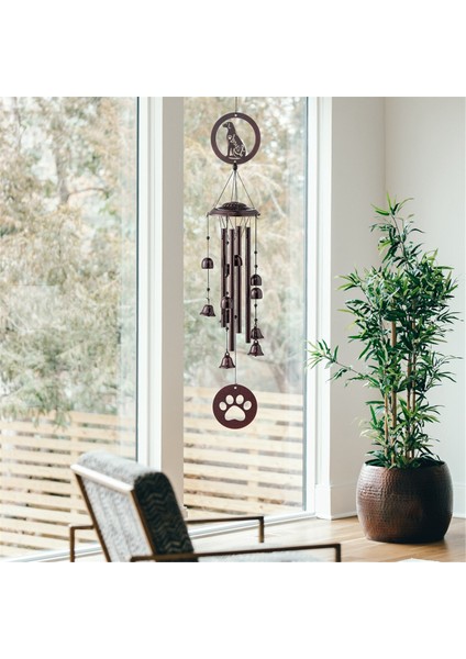 Açık Hava Rüzgar Çanları, Hatıra /yeni Ev Hareketli , Açık ve Iç Mekan Kullanım Köpeği Için Metal Rüzgar Çanları (Yurt Dışından) fiyatları