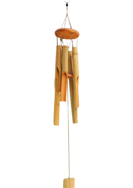 Bambu rüzgar çanları rüzgar çanları açık bahçe avlusu ev dekorasyonu ahşap bambu rüzgar çanları ışık (Yurt Dışından) indirimleri