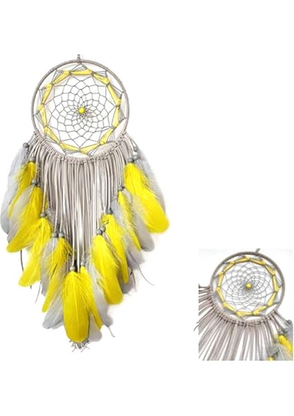 Dream Catcher El Yapımı Geleneksel Renkli Tüylü Rüya Kağıdı, Ev Duvar Dekorasyon Zanaat Süsü Decor-A Için Asılı (Yurt Dışından) modelleri
