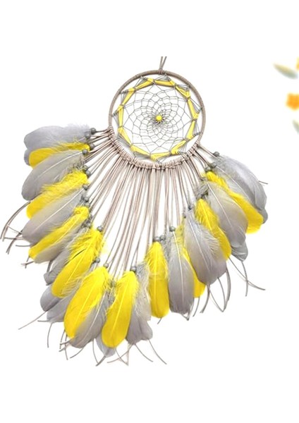 Dream Catcher El Yapımı Geleneksel Renkli Tüylü Rüya Kağıdı, Ev Duvar Dekorasyon Zanaat Süsü Decor-A Için Asılı (Yurt Dışından) indirimleri
