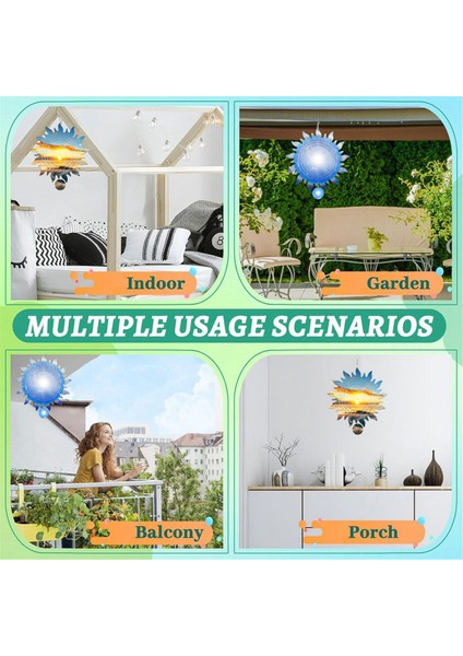 6pcs 10 Inç Süblimasyon Rüzgar Spinner Kapalı ve Dış Mekan Süslemeleri Için Boşluklar ve Kadınlar Için , Anne, Eş (Yurt Dışından) fiyatları