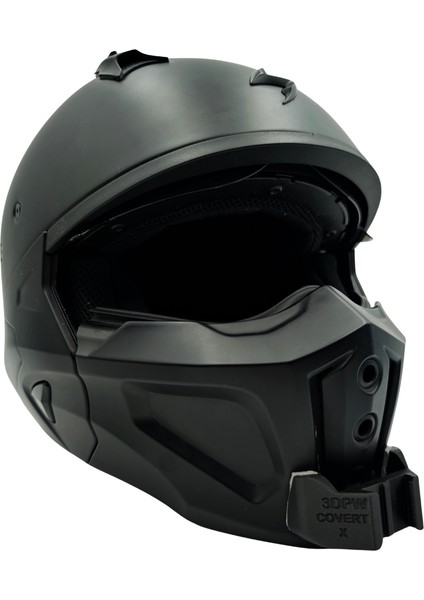 Scorpıon Covert x Kask Uyumlu Chinmount Aksiyon Kamera Çene Bağlantı Aparatı Seti