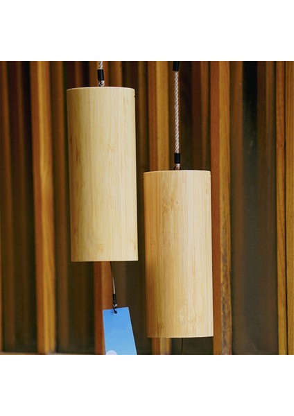 G Akor Kış Tarzı Bambu 8 Tonlu Akor Rüzgar Çanları Doğal Bambu Rüzgar Çanları Açık Bahçe Pavyonu Süslemeleri (Yurt Dışından) modelleri