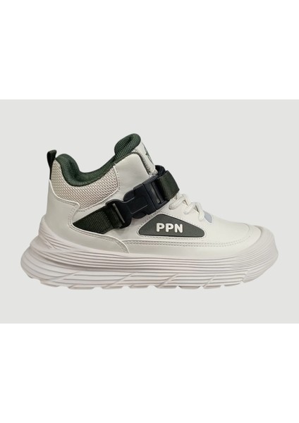 FK25-2036 Filet Ortopedi Spor Ayakkabı Krem Haki