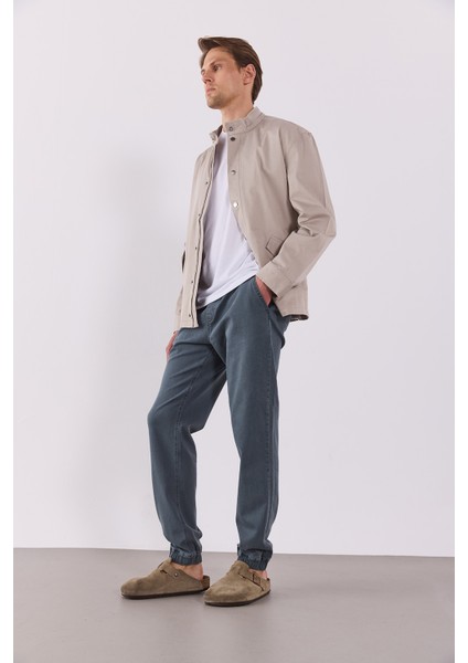 Simon Slim Fit Grey Jogger Pantolon-Grey fiyatları