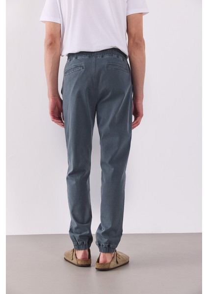 Simon Slim Fit Grey Jogger Pantolon-Grey modelleri