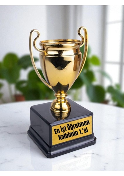 Öğretmene Doğum Günü Hediyesi Ödül Şampiyonluk Kupası Özel Hediye