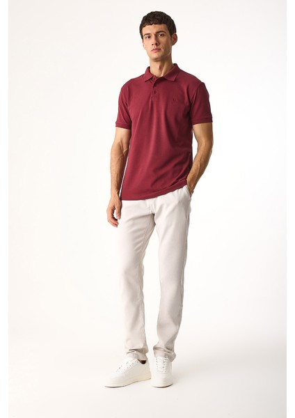 Jake Beli Lastikli Parça Boya Chino Pantolon(Tencel)(Tm)-Taş modelleri