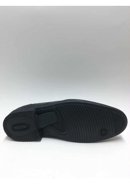 Hakiki Deri Kauçuk Esnek Tabanlı Bağcıklı Siyah Kışlık Erkek Ayakkabı C-9175045KTGY fırsatları