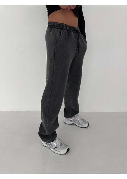 Oversıze Eşofman Pantolon Stoper Paça - Şardonlu Penye Eşofman fiyatları