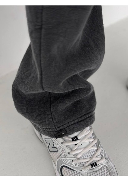 Oversıze Eşofman Pantolon Stoper Paça - Şardonlu Penye Eşofman fırsatları